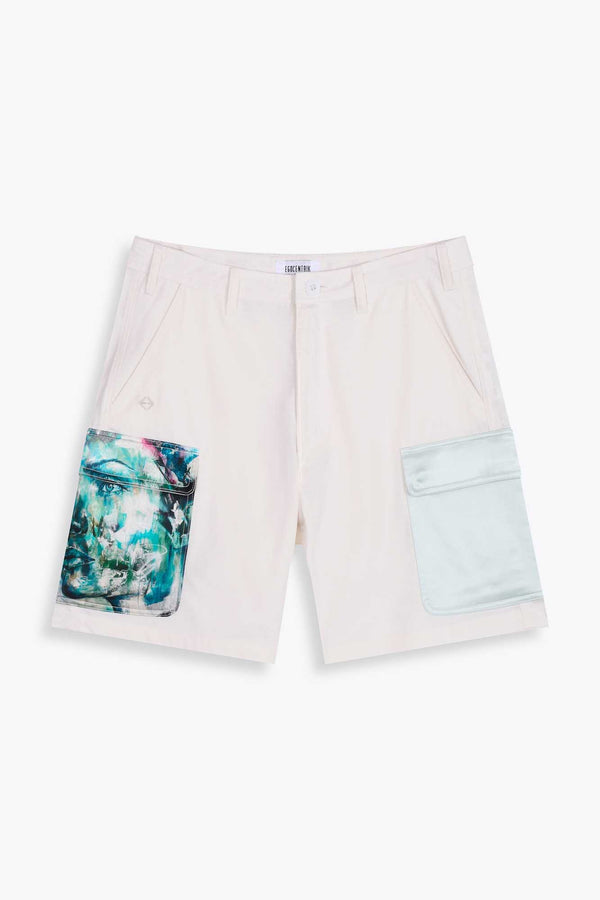 MANUELA CARGO SHORT, WHITE