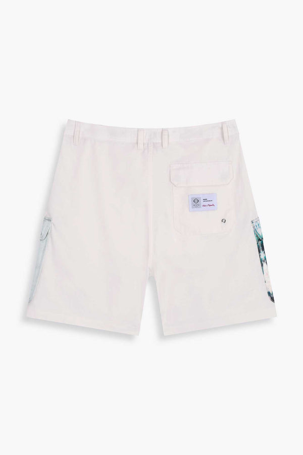 MANUELA CARGO SHORT, WHITE