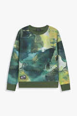 Sweat col rond "Herbarium"