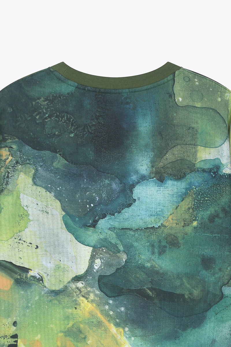 Sweat col rond "Herbarium"