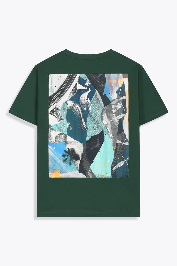 T-shirt Homme vert "PLMPSST #3"