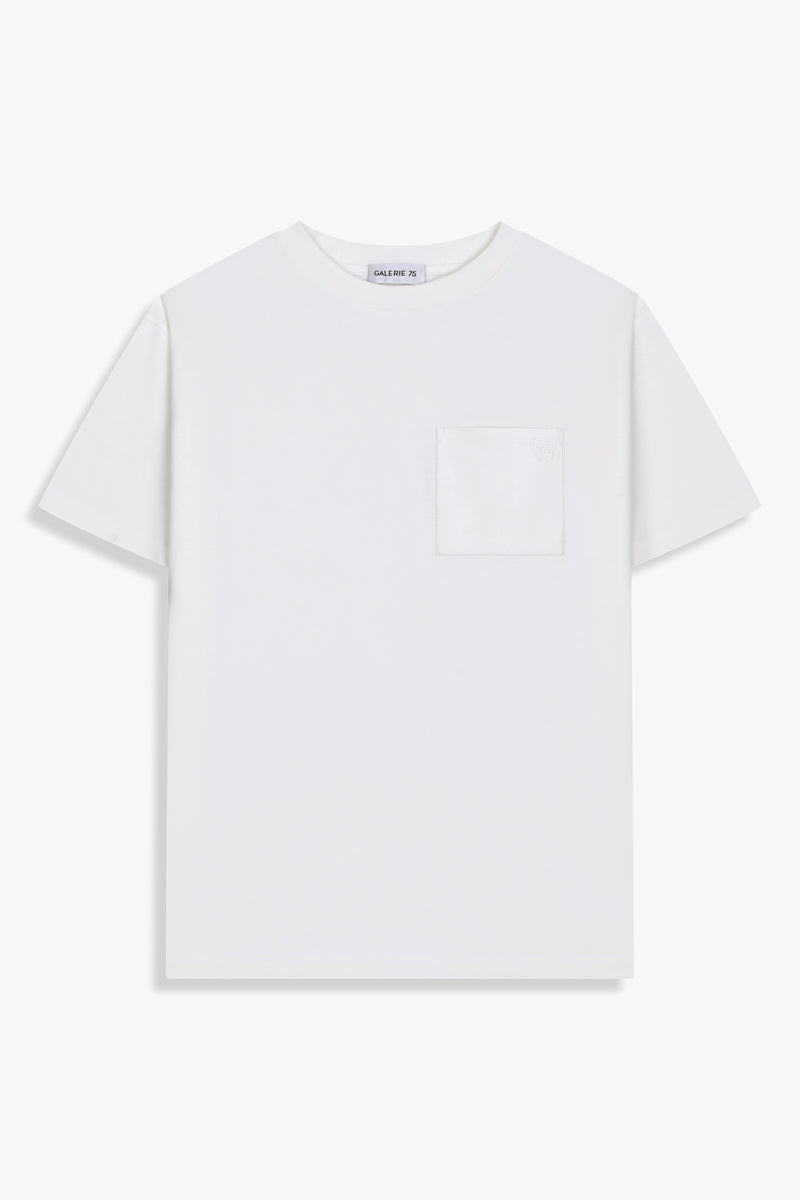 T-shirt Homme blanc "Skater Swagger"