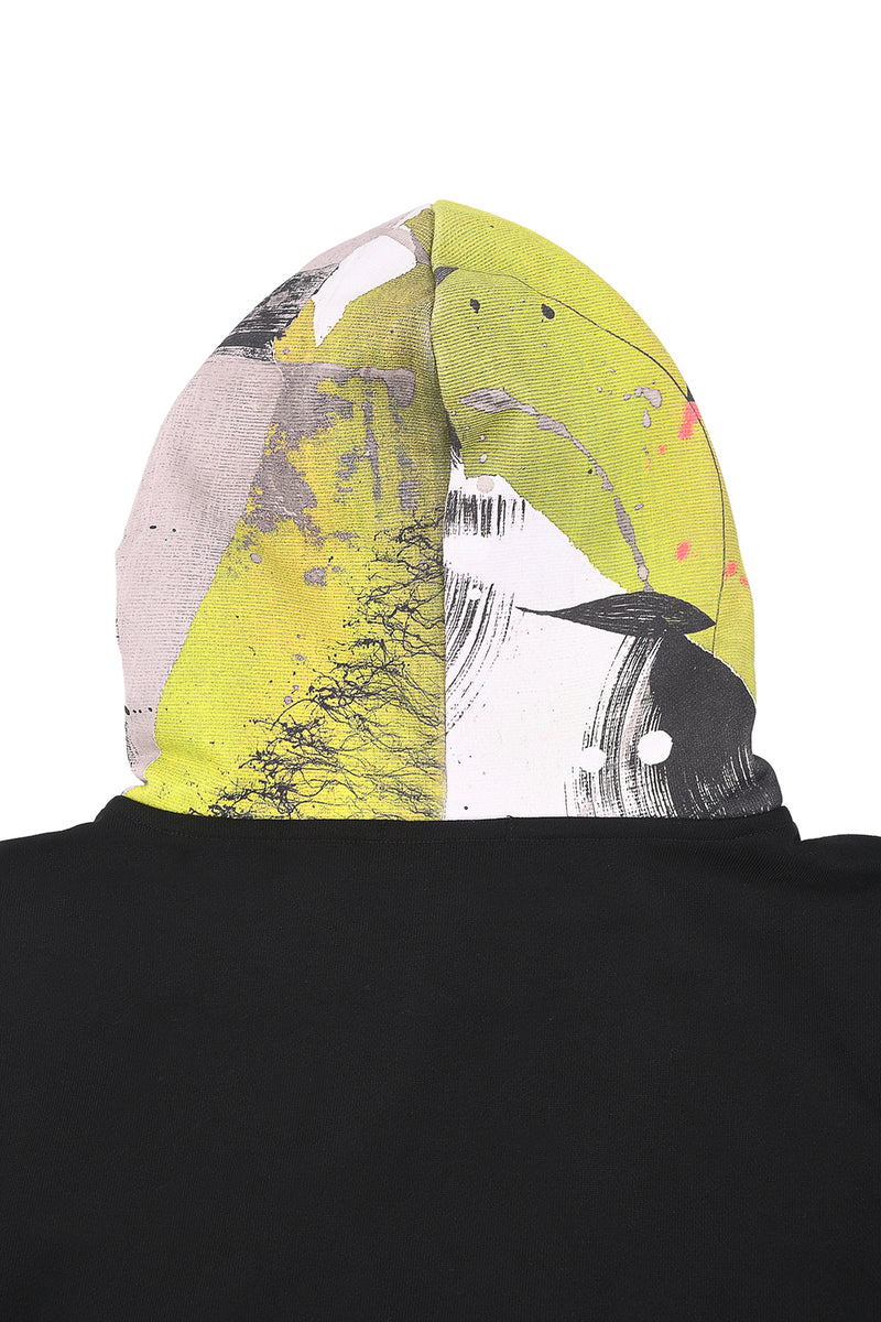 Hoodie noir "PLMPSST#1"