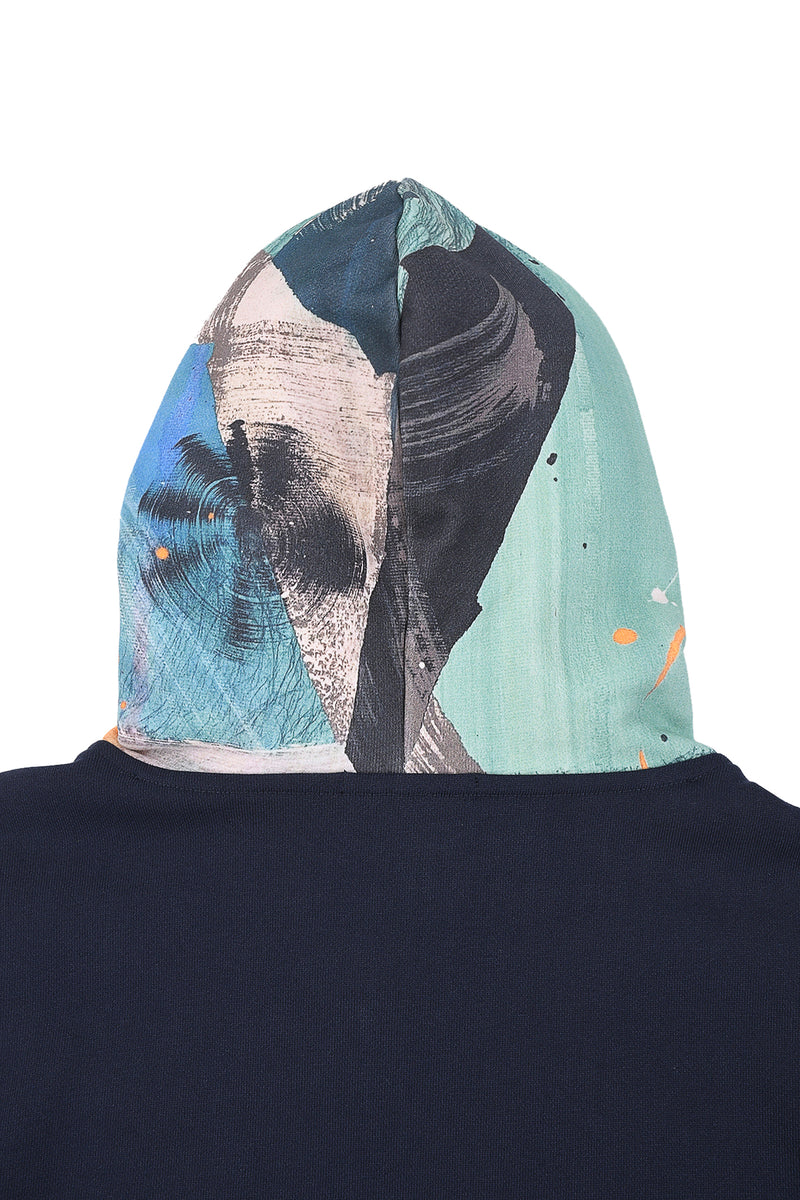 Hoodie Bleu Navy "PLMPSST#3"