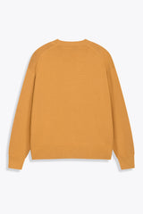 Cardigan Camel en cachemire et soie "Amazones"