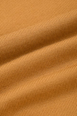 Cardigan Camel en cachemire et soie "Amazones"