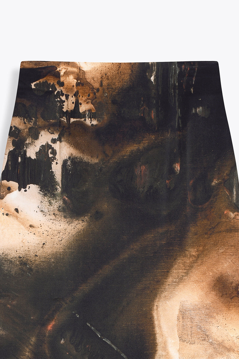 Jupe Crayon "Broux de noix"
