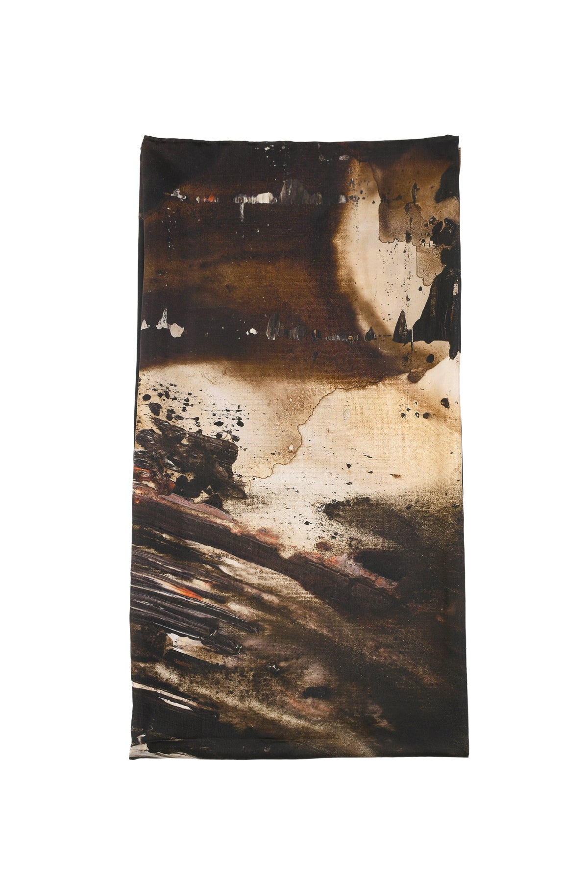 Carré de soie "Broux de noix"