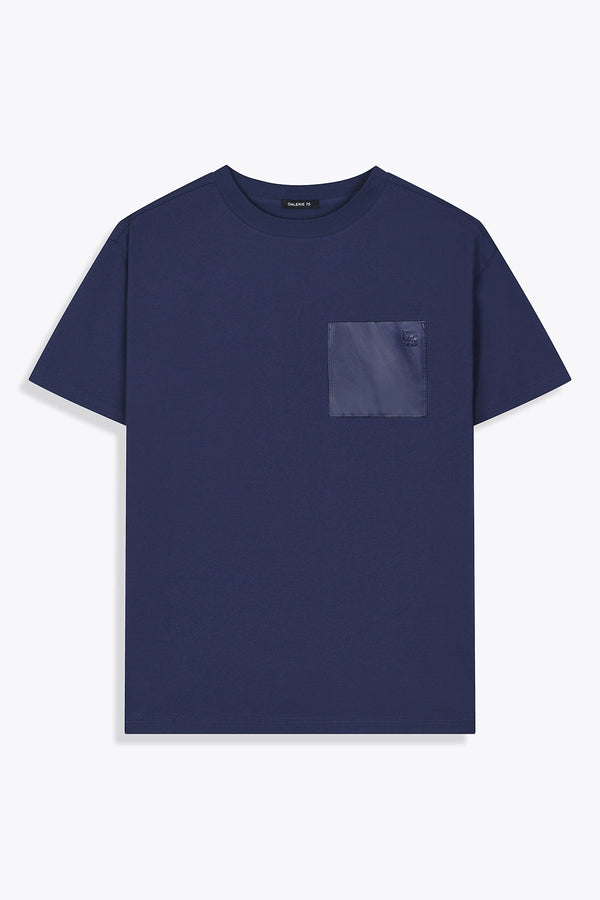 T-shirt pocket classic Navy