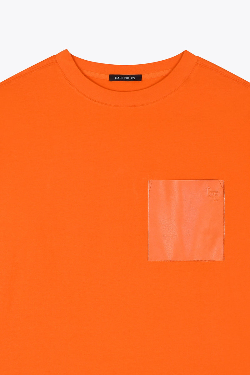 T-shirt pocket classic Sun/Orange