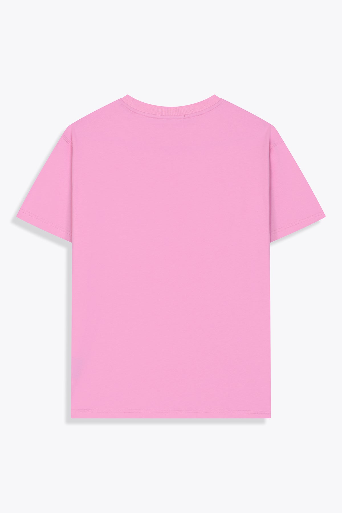 T-shirt homme en coton Rose Galerie 75 avec poche cuir