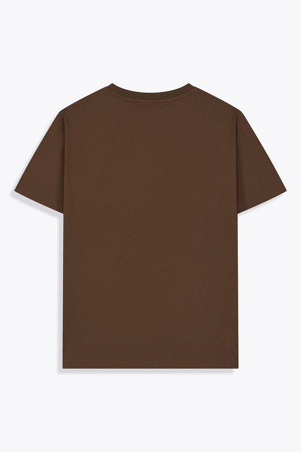 T-shirt pocket classic Brown