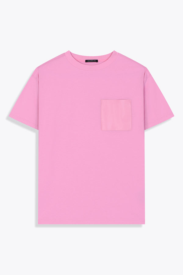 T-shirt homme Oversized Clope au Museau Rose