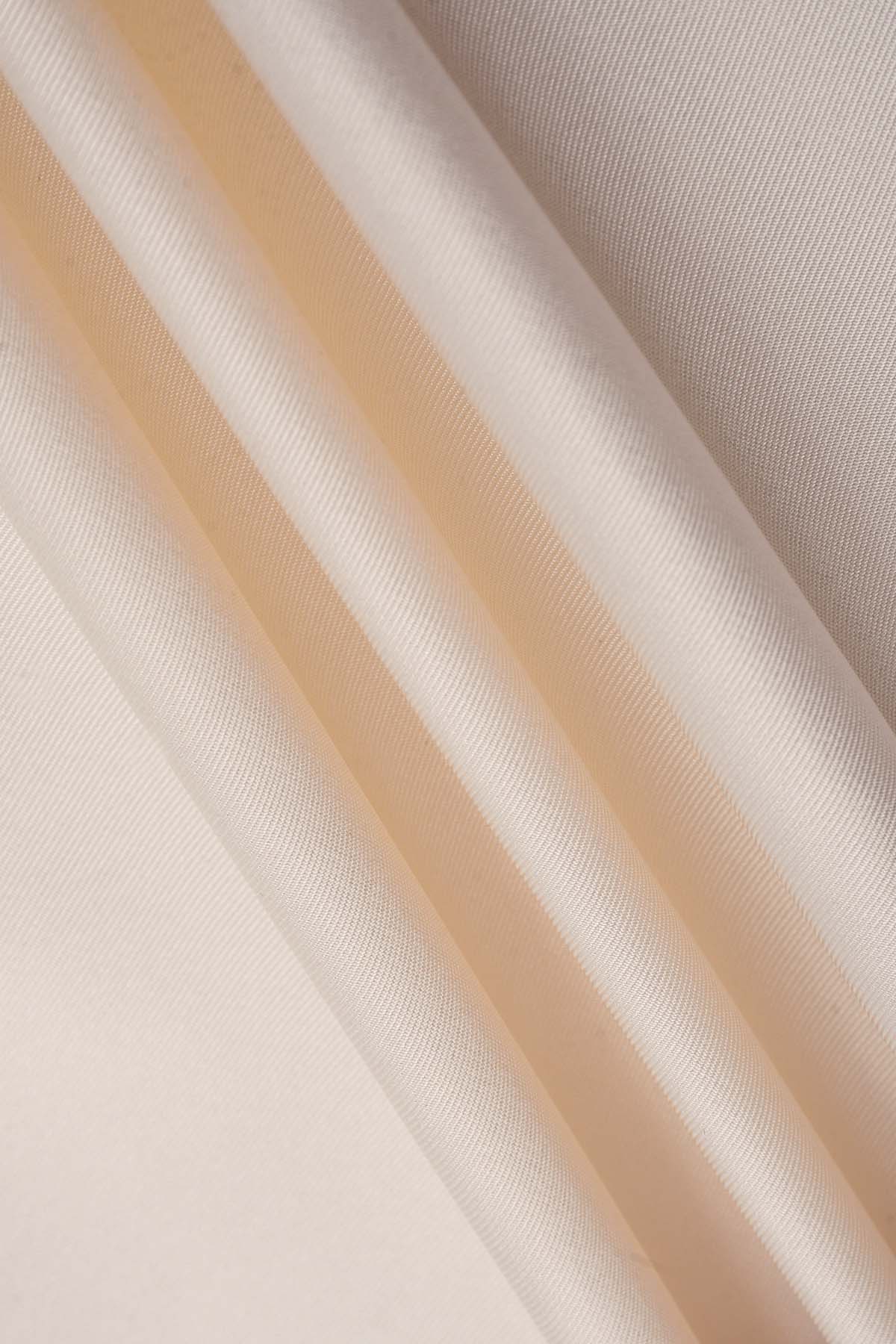 G75 CLASSIC CHEMISE SOIE BLANC CASSÉ HOMME MANCHES LONGUES