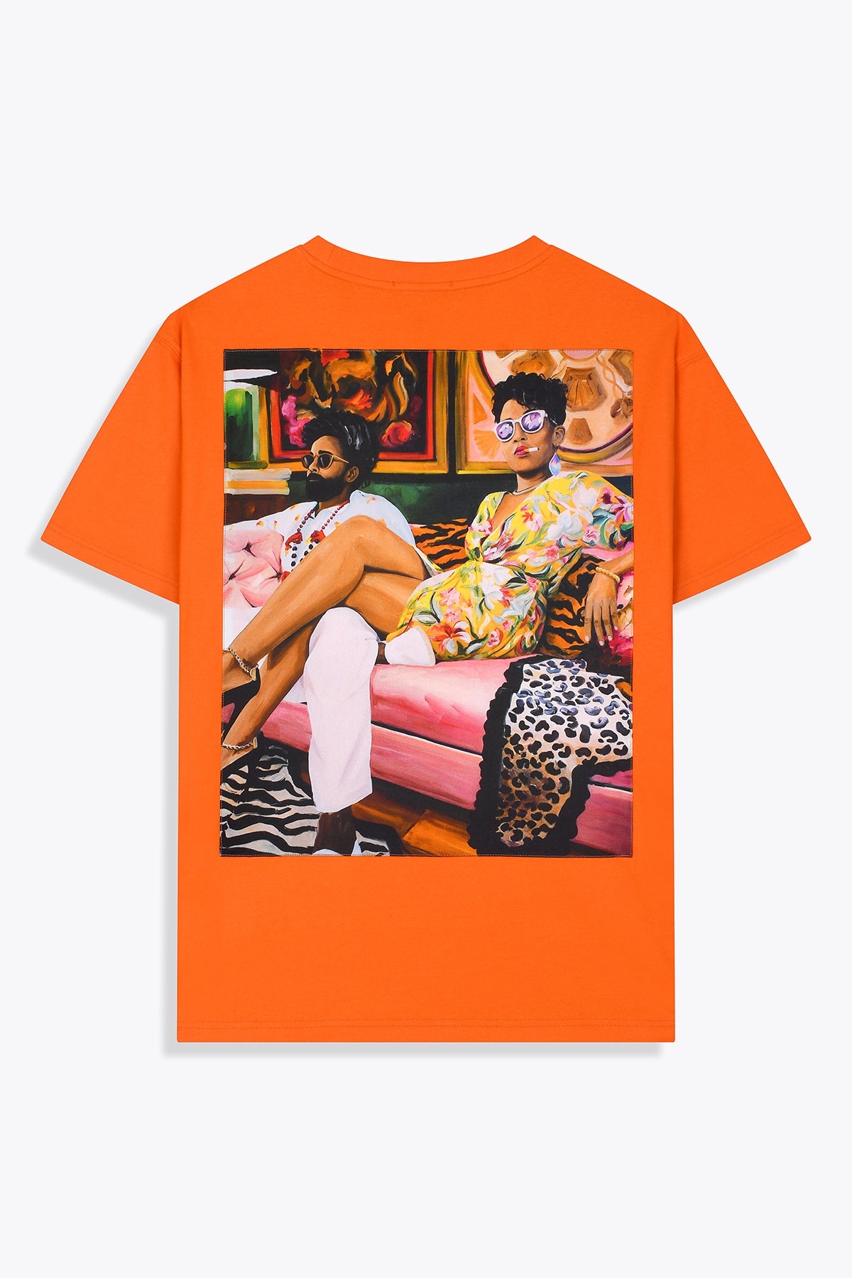 T-shirt homme Orange Sun Oversized Embassada