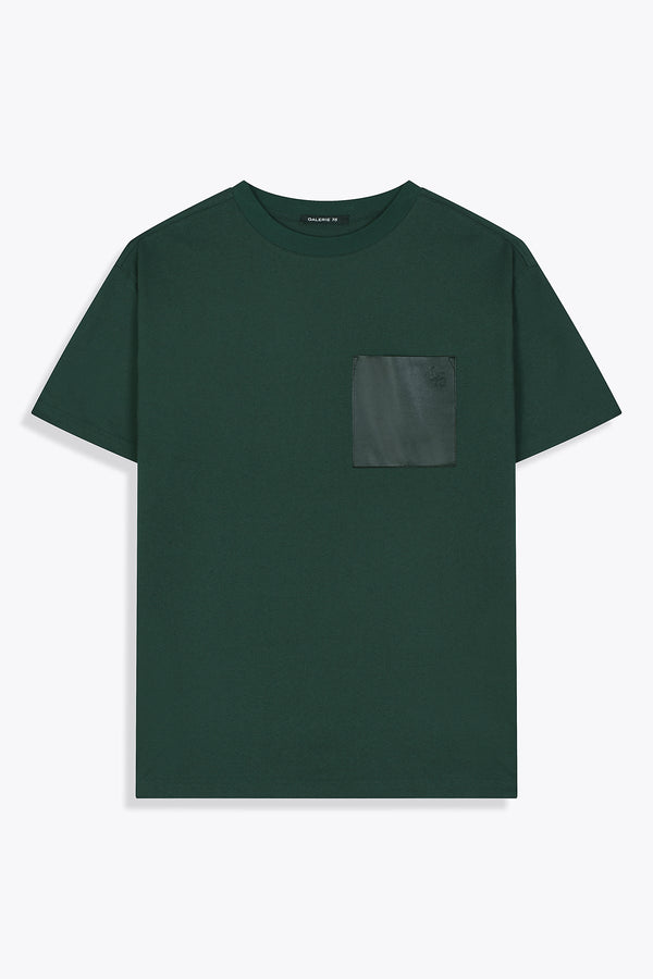 T-shirt homme Oversized Une Bouteille à ta Mère Green Royal