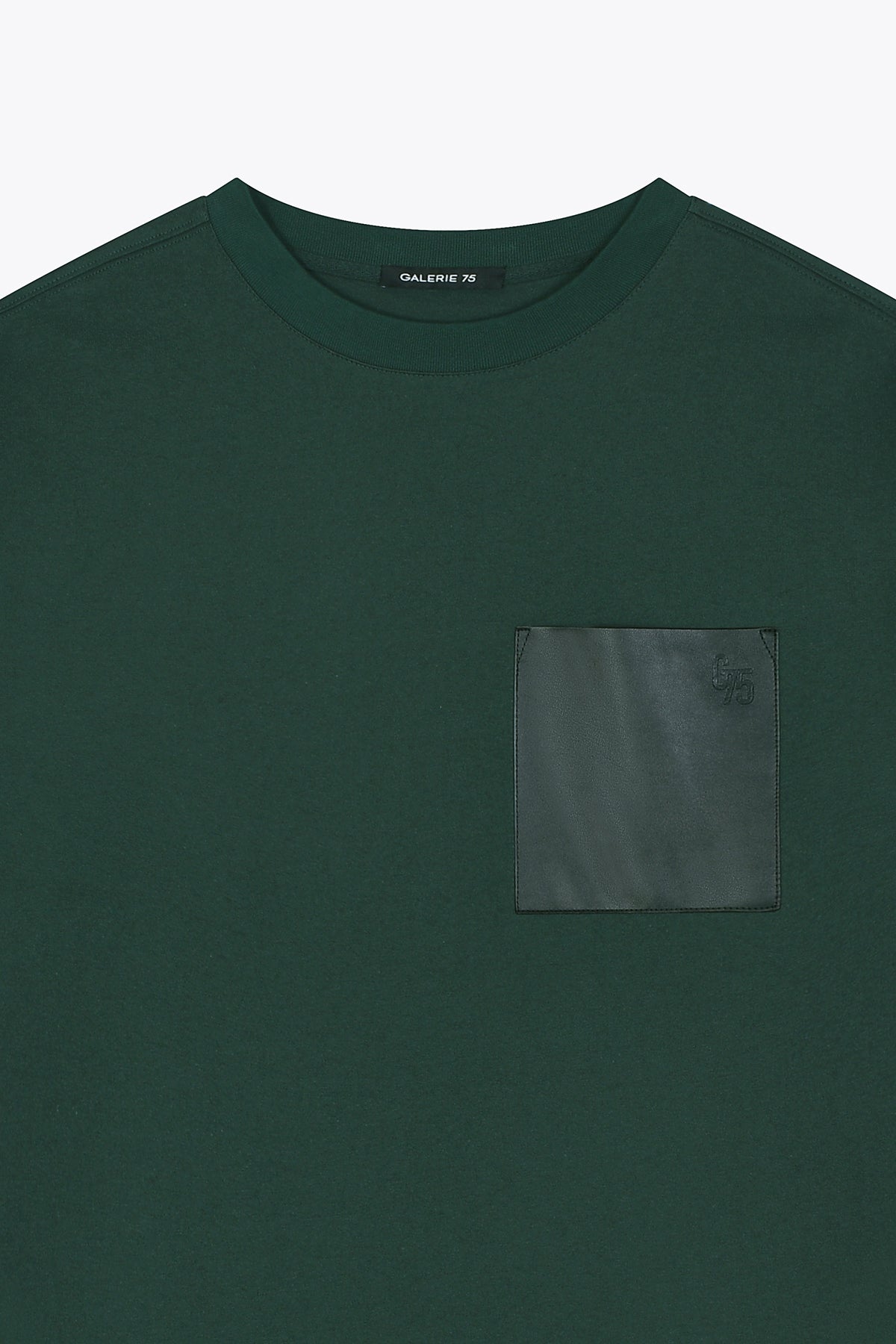 T-shirt homme Oversized Une Bouteille à ta Mère Green Royal