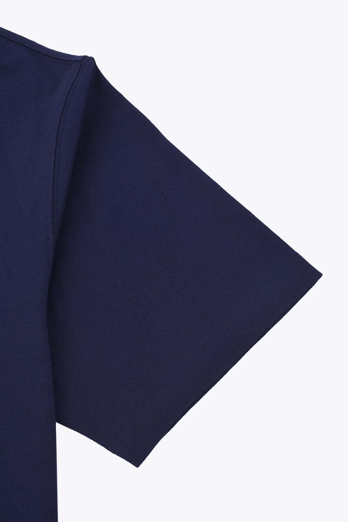 T-shirt homme bleu navy Oversized Embassada