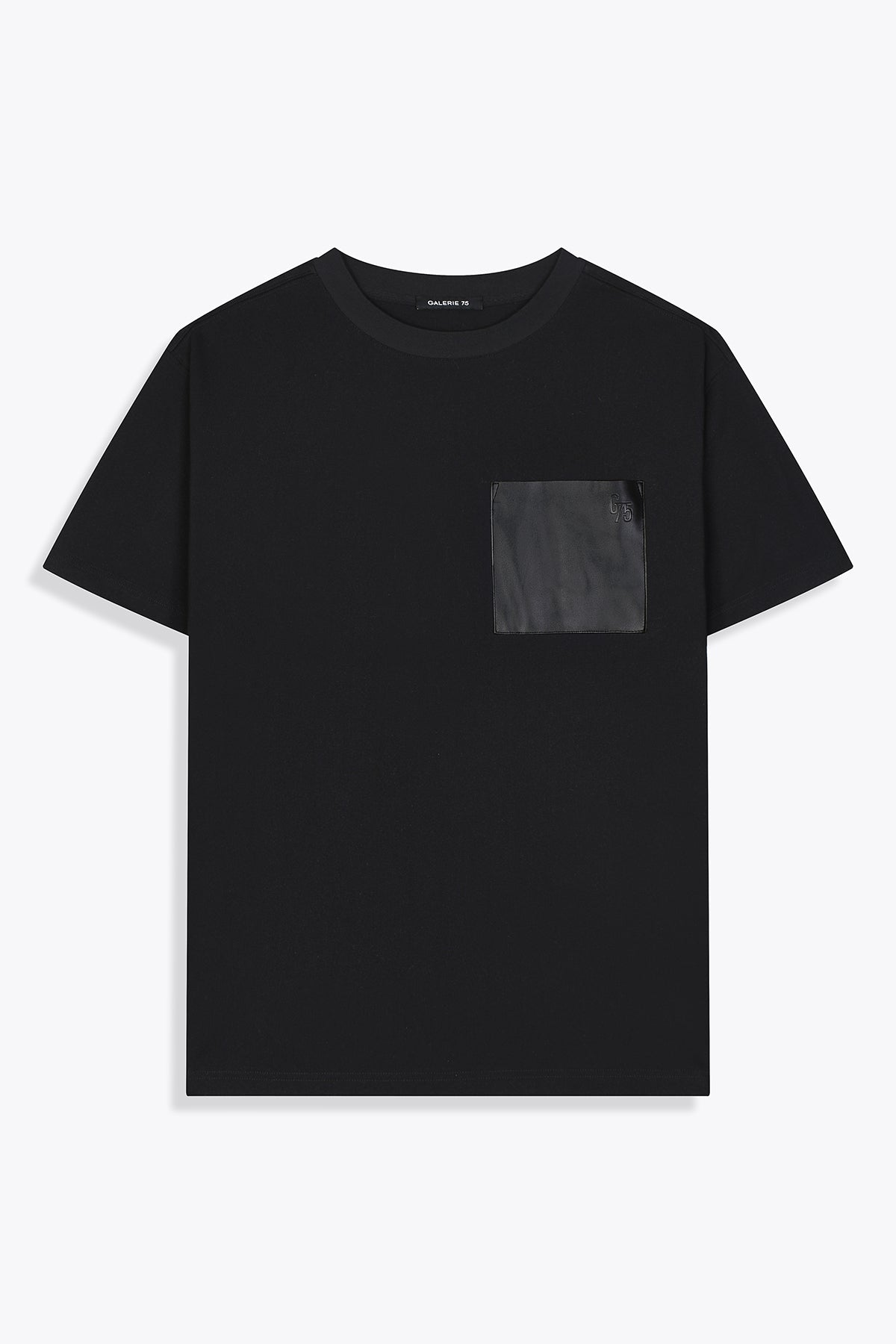 T-shirt noir homme Oversized Galerie 75 Diva La Kour