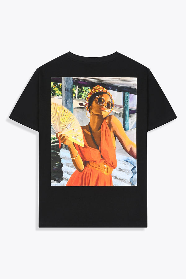 T-shirt homme Oversized Diva La Kour Black