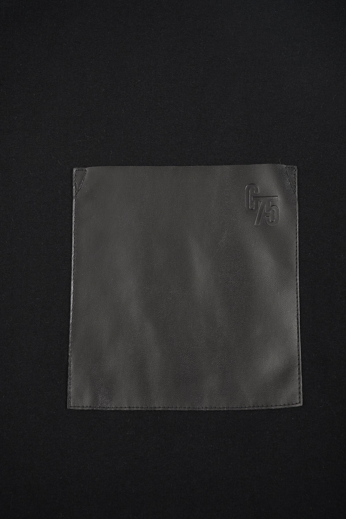 T-shirt noir homme Oversized Galerie 75 Diva La Kour