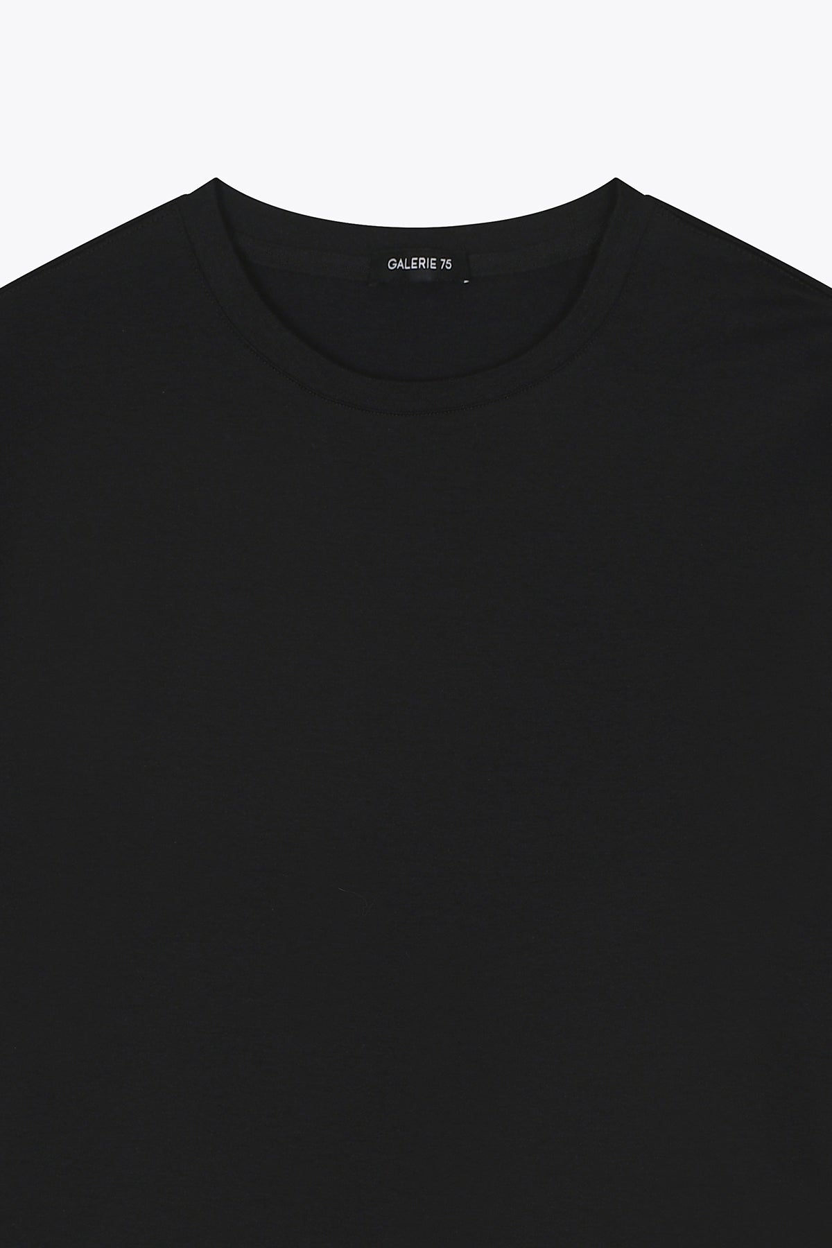 T-shirt noir G75 Premium Pima classic Black