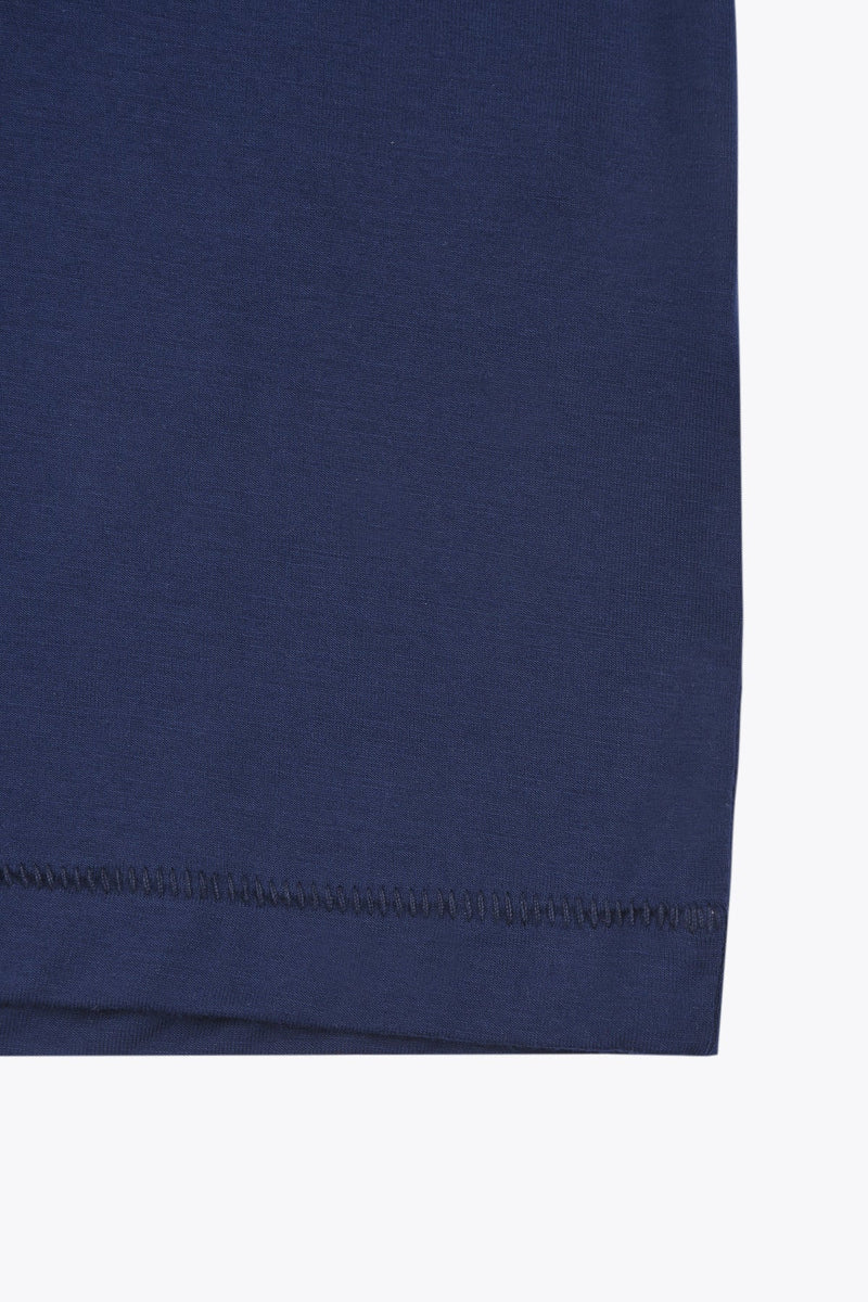 G75 WOMAN CROPPED TEESHIRT NAVY