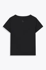 G75 WOMAN CROPPED TEESHIRT BLACK