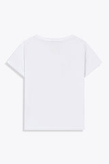 G75 WOMAN CROPPED TEESHIRT OFF WHITE