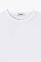 G75 WOMAN CROPPED TEESHIRT OFF WHITE