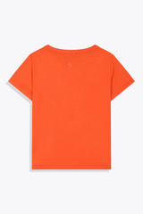 G75 WOMAN CROPPED TEESHIRT SUN ORANGE
