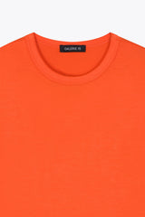 G75 WOMAN TUNIC TEESHIRT SUN ORANGE