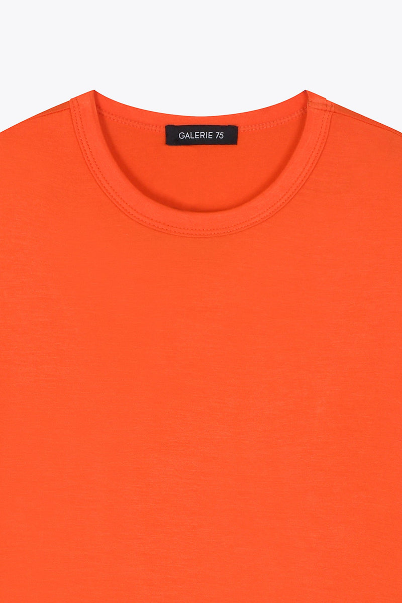 G75 WOMAN TUNIC TEESHIRT SUN ORANGE