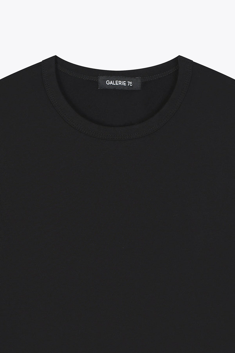 G75 WOMAN TUNIC TEESHIRT BLACK