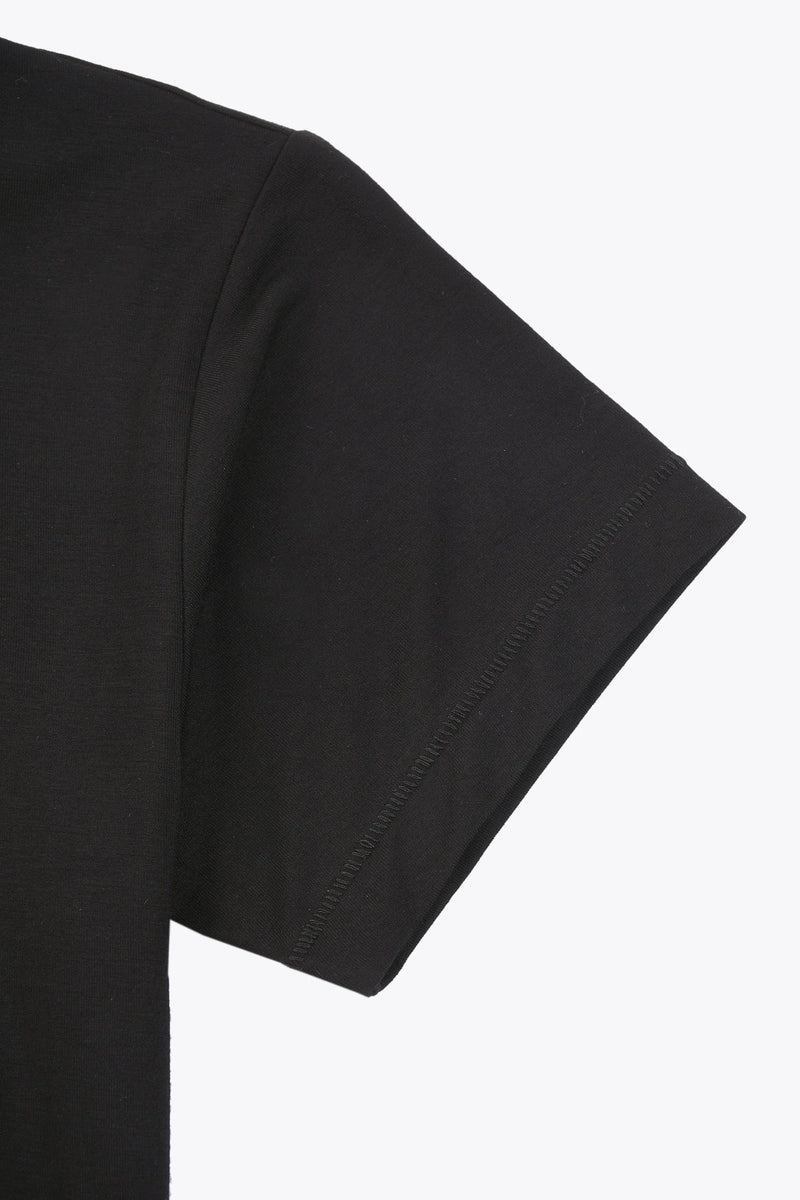 G75 WOMAN TUNIC TEESHIRT BLACK