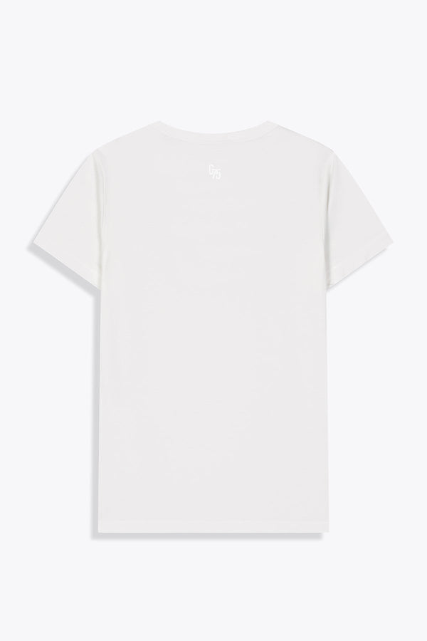 G75 WOMAN TUNIC TEESHIRT WHITE