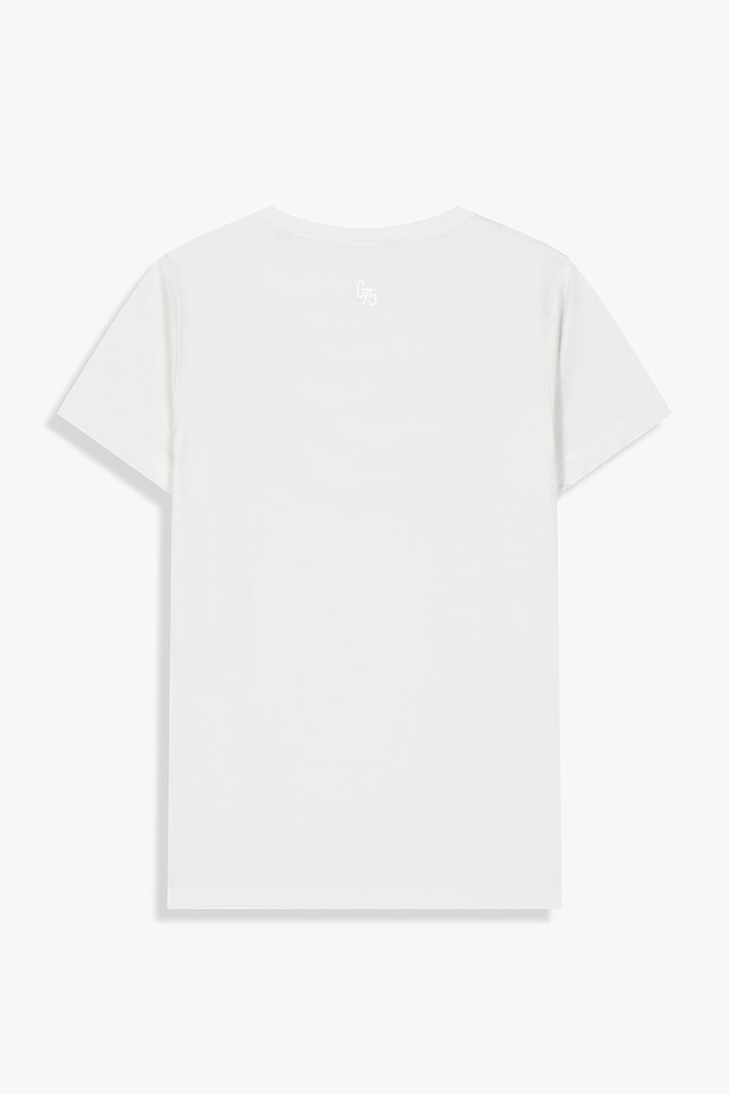 G75 WOMAN TUNIC TEESHIRT WHITE