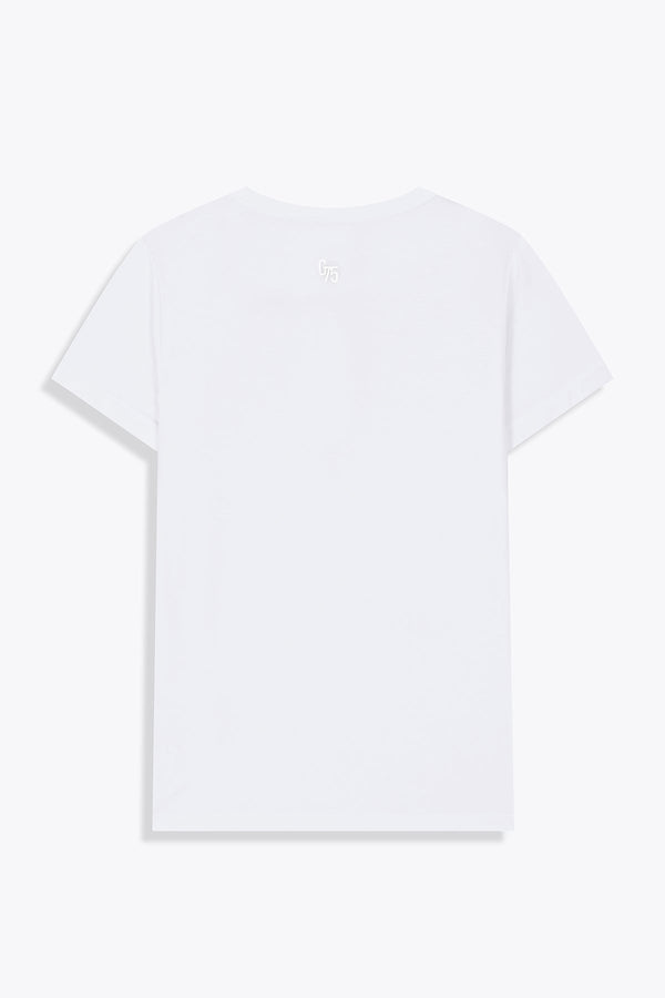 G75 WOMAN TUNIC TEESHIRT OFF WHITE