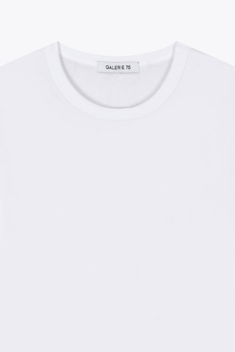 G75 WOMAN TUNIC TEESHIRT OFF WHITE