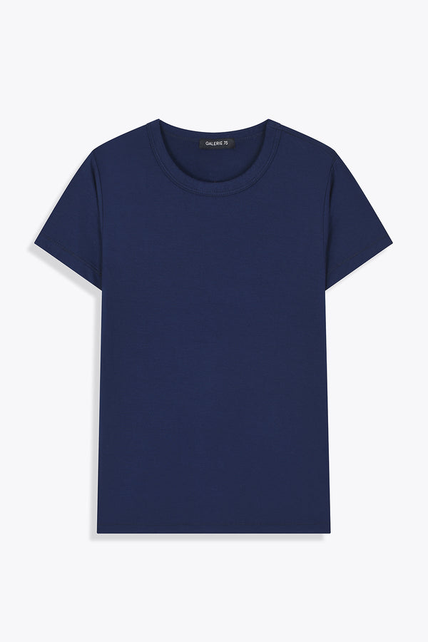 G75 WOMAN TUNIC TEESHIRT NAVY