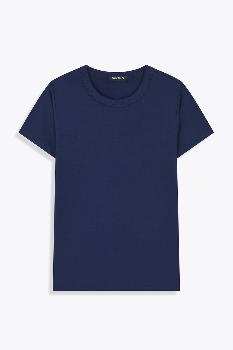 G75 WOMAN TUNIC TEESHIRT NAVY
