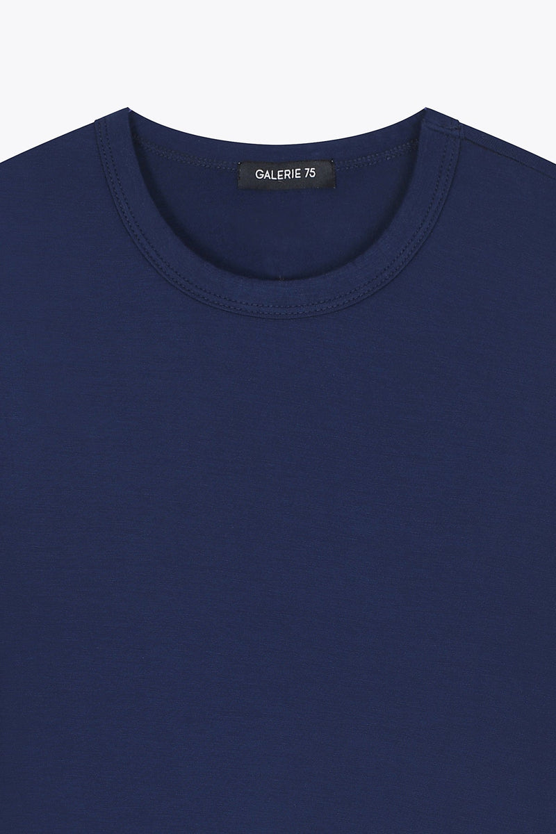 G75 WOMAN TUNIC TEESHIRT NAVY
