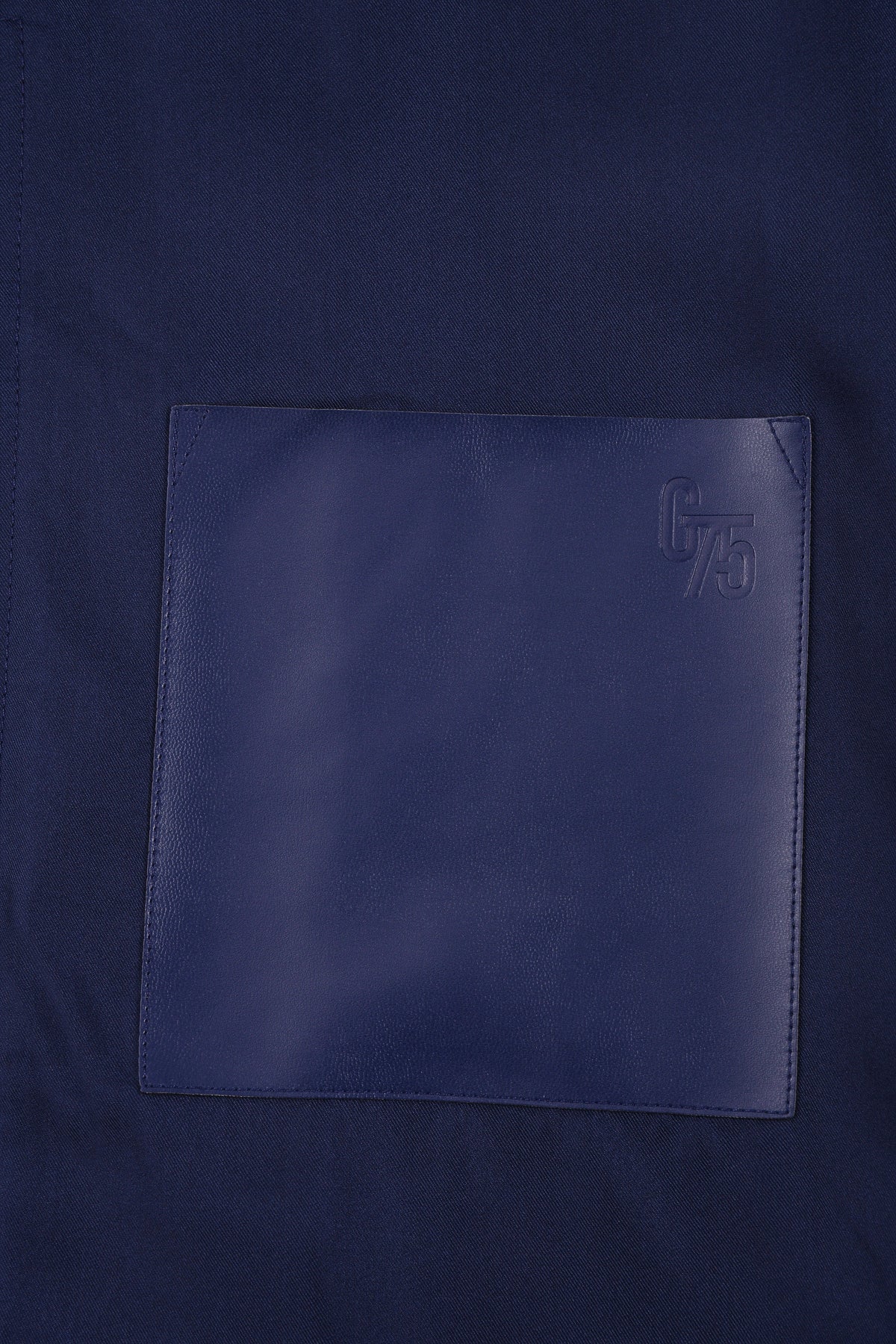 CHEMISE SOIE HOMME MARINE G75 CLASSIC MANCHES COURTES