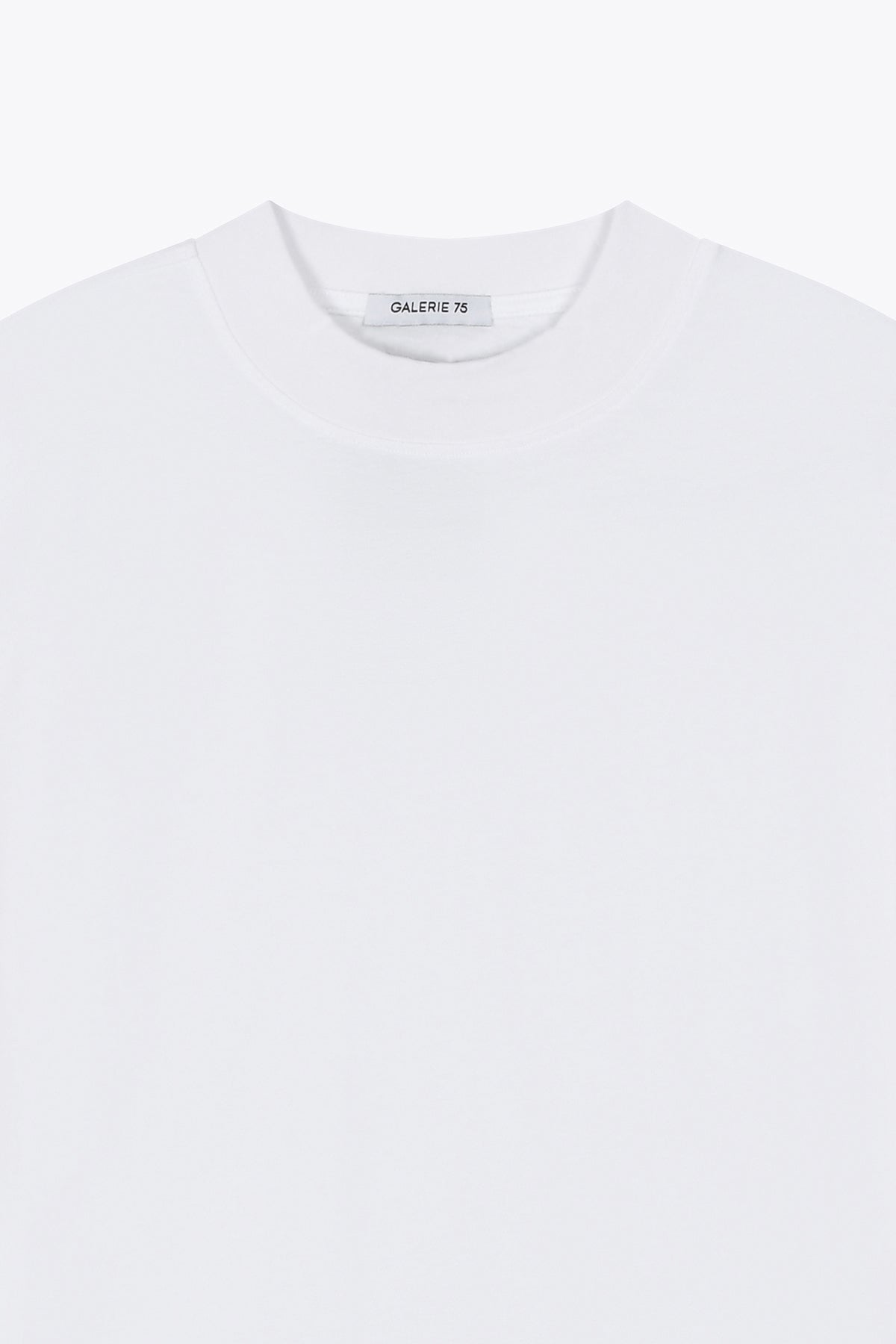 T-Shirt coton blanc homme manches longues