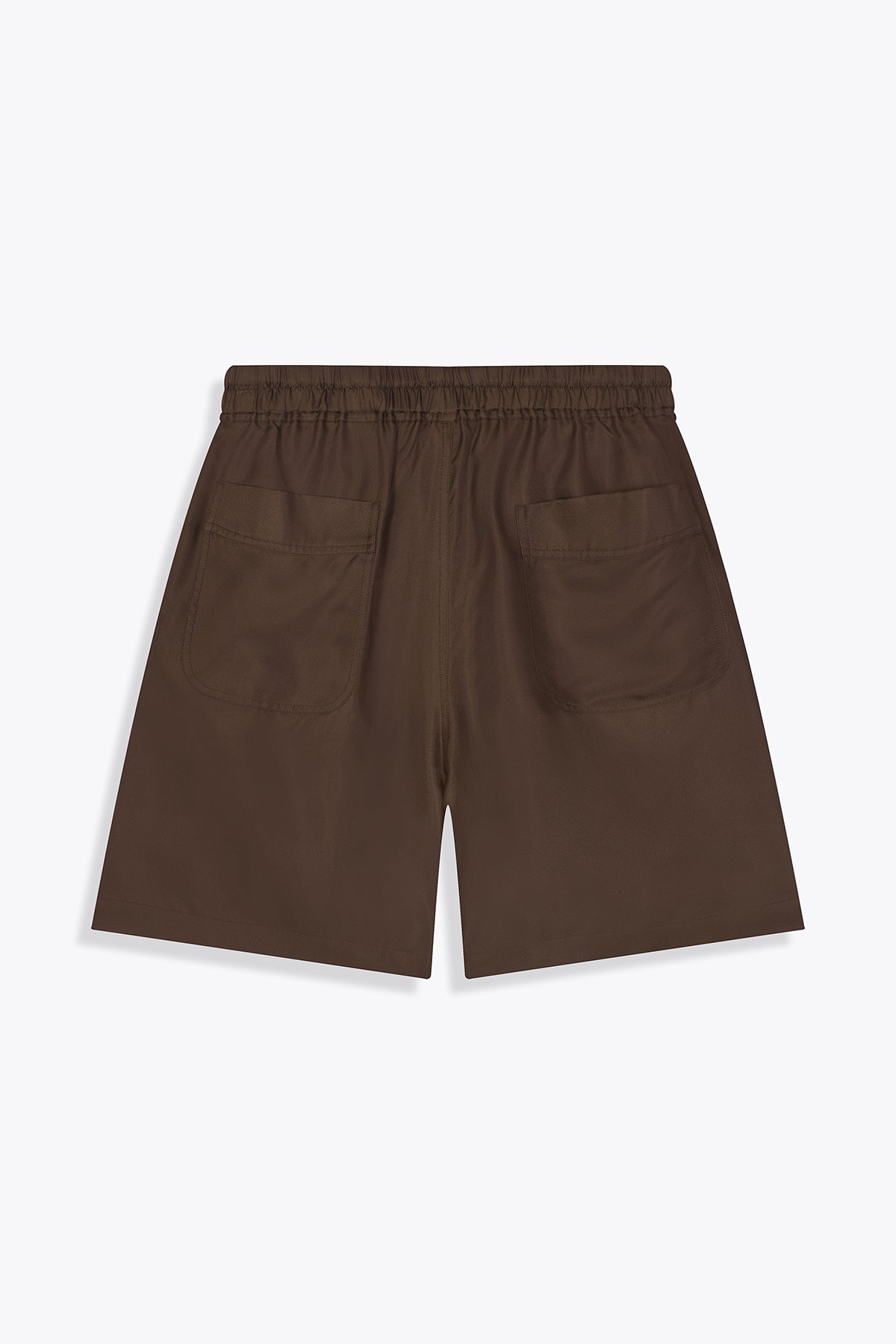 SHORT HOMME SOIE MARRONVG75 CLASSIC
