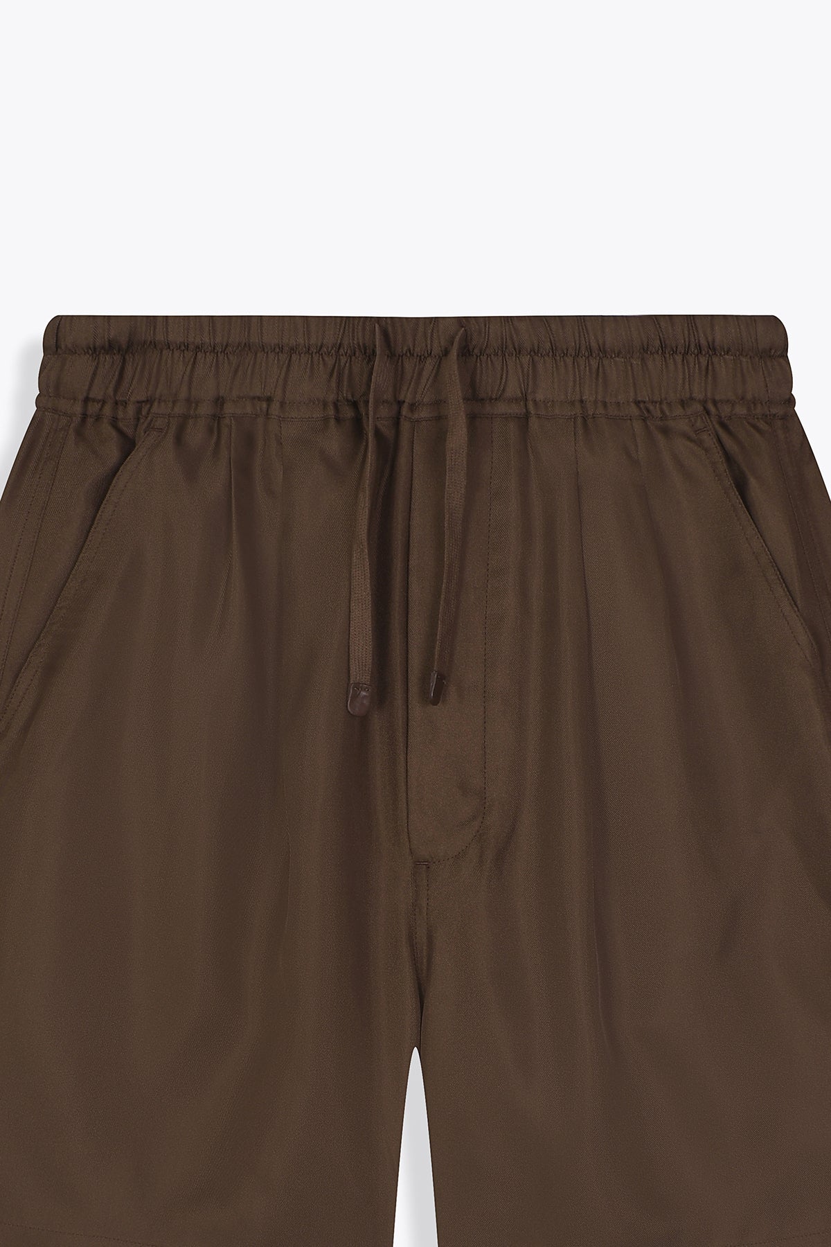 SHORT HOMME SOIE MARRONVG75 CLASSIC