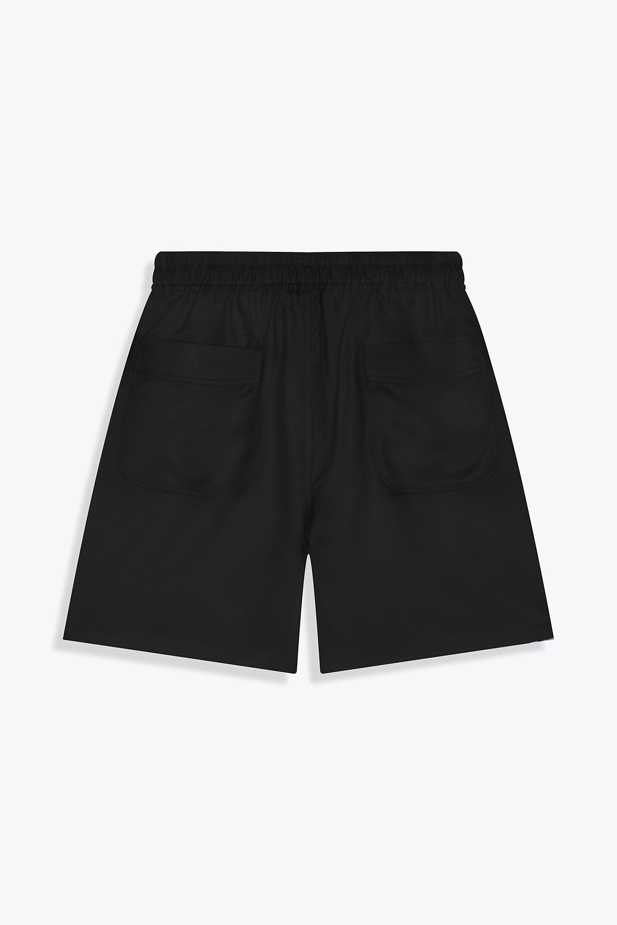 G75 short homme noir en soie