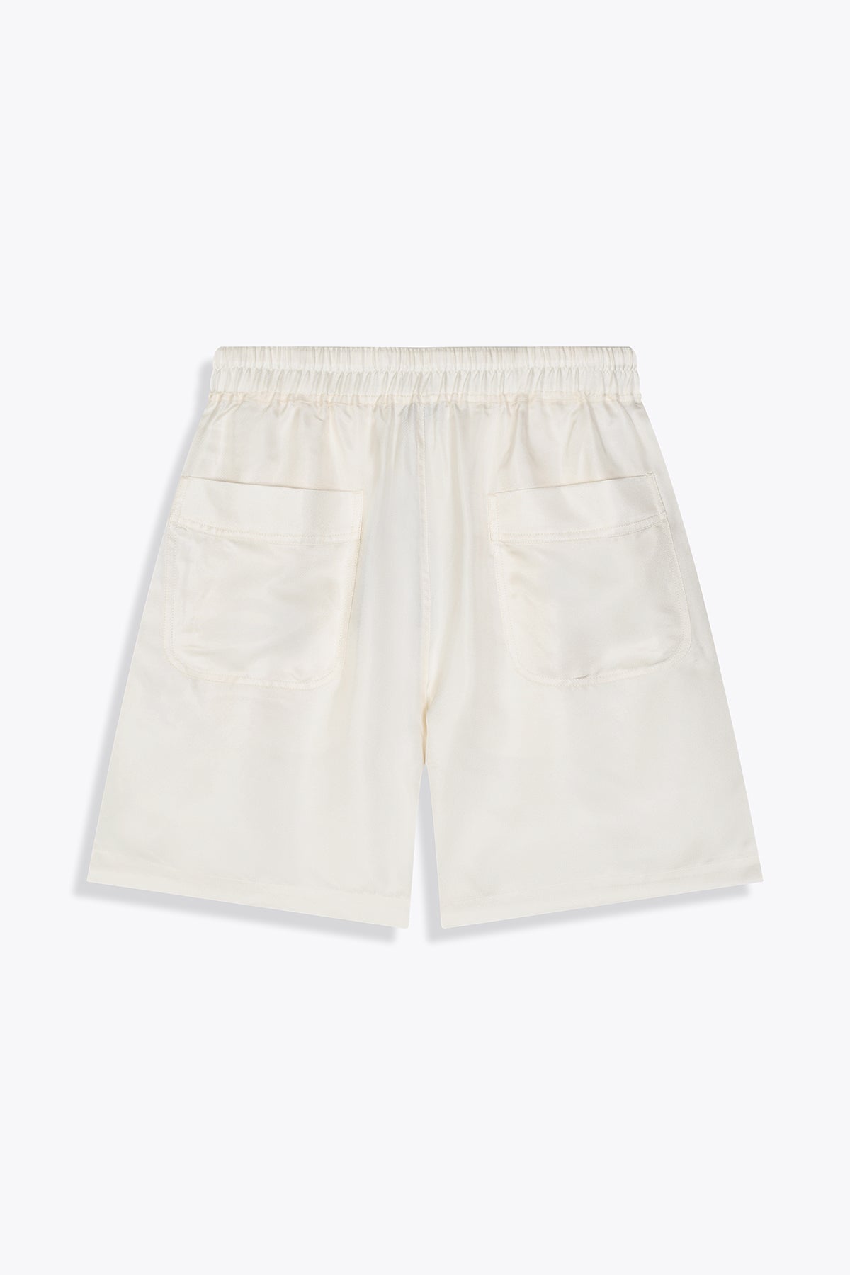 G75 SHORT HOMME SOIE BLANC CASSÉ