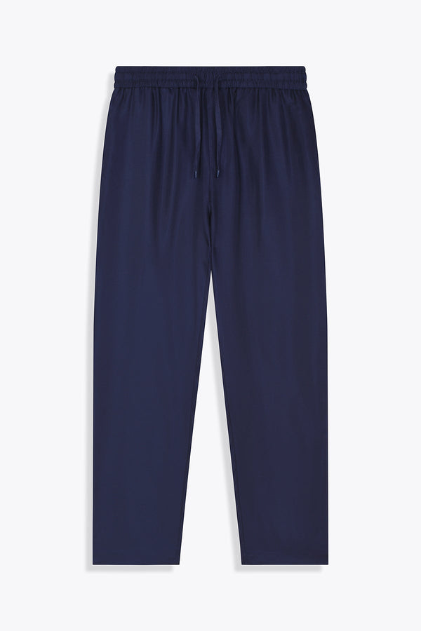 G75 SILK TROUSER NAVY