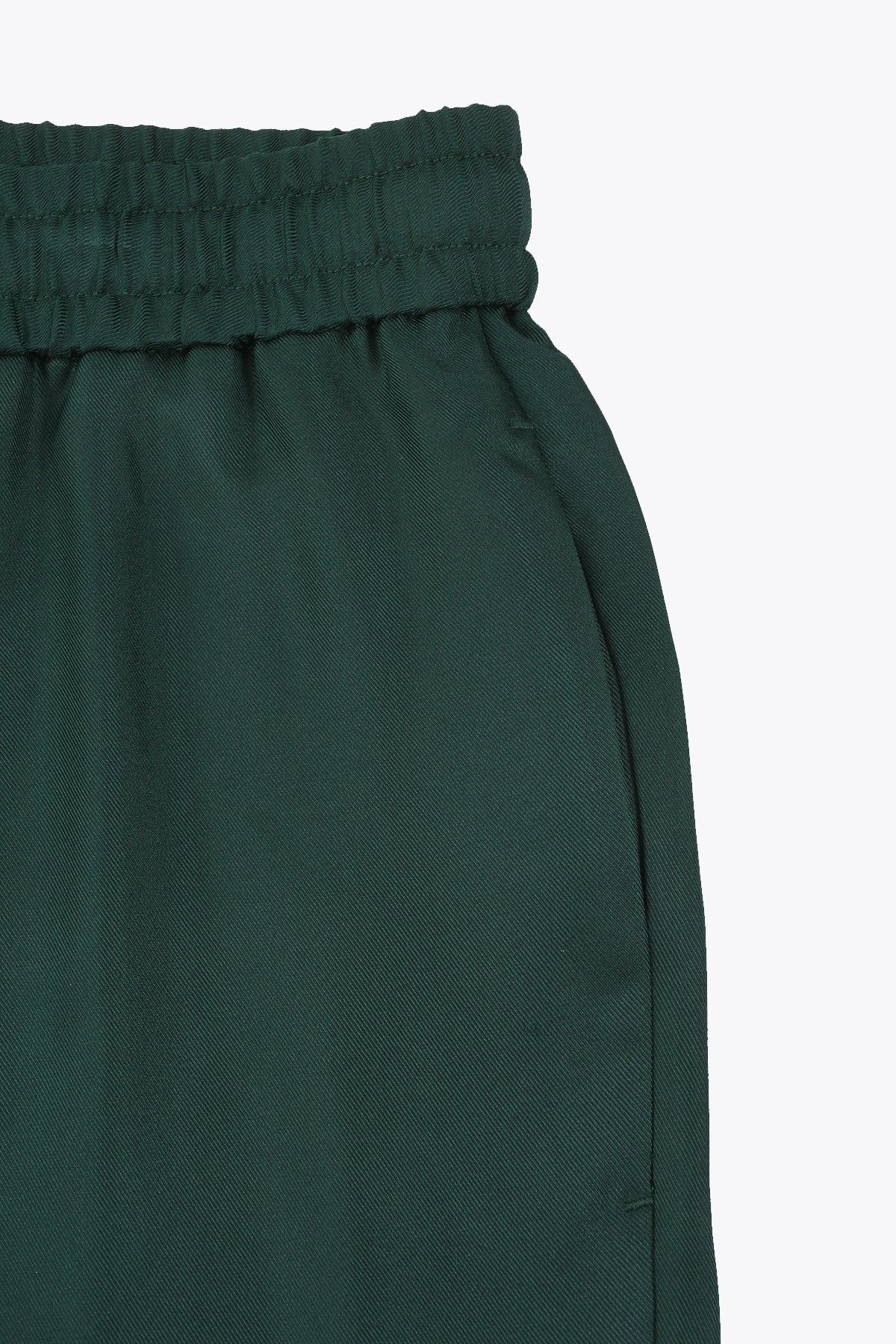 PANTALON FEMME SOIE VERT ROYAL G75